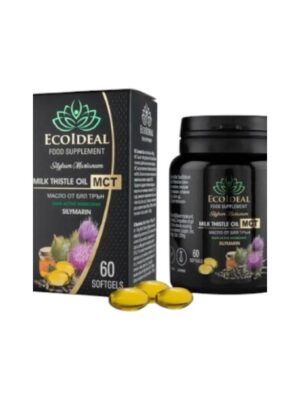 Ecoideal – Ultimate Liver Detox & Metabolism Booster | Milk Thistle + MCT for Digestion, Cholesterol & Immunity Healthcare